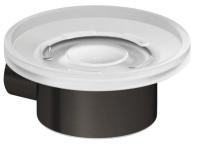 Мыльница KLUDI VELA R 58985N2 оружейная сталь PVD