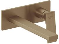 Смеситель для раковины Kludi Decus 54245N175 брашированная бронза PVD