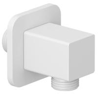 Шланговое подключение Kludi A-QA 6554853-00 белый матовый