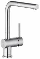 Смеситель для кухни KLUDI L STEEL 45851F877 нержавеющая сталь
