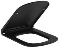 Сиденье для унитаза KLUDI RESA S 27WCS39, soft close, быстросъемное, черный матовый