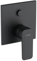 Встраиваемый смеситель для ванны и душа KLUDI PURE&STYLE 407593975 черный матовый