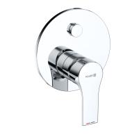 Встраиваемый смеситель для ванны и душа KLUDI ZENTA SL 487590565 хром