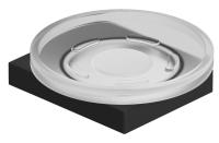 Мыльница KLUDI VELA C 3198539 черный матовый
