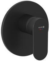Встраиваемый смеситель для душа KLUDI X1 327553975 черный матовый