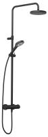 Душевая стойка KLUDI DIVE DUAL SHOWER SYSTEM 6907939-00 черный матовый