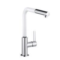 Смеситель для кухни KLUDI L-INE S 408519375 белый / хром