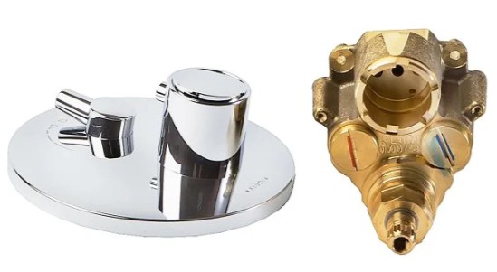 Смеситель для ванны и душа KLUDI ZENTA SL 388300545 хром