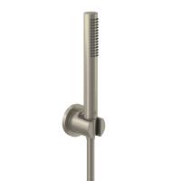 Душевой гарнитур Kludi Nova Fonte Puristic 20850N5-15 брашированный никель PVD
