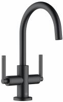 Смеситель для раковины KLUDI NOVA FONTE 201183915 черный матовый