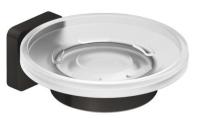Мыльница KLUDI VELA S 25985N2 оружейная сталь PVD