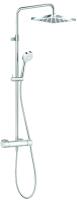 Душевая стойка KLUDI LOGO DUAL SHOWER SYSTEM 6809805-00 хром