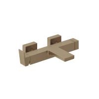 Смеситель для ванны с душем Kludi Decus 54691N175 брашированная бронза PVD