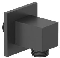 Шланговое подключение Kludi A-QA 6554939-00 черный матовое
