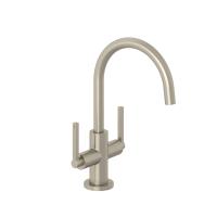 Смеситель для раковины Kludi Nova Fonte Puristic 20118N515 брашированный никель PVD