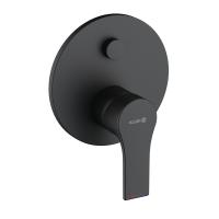 Встраиваемый смеситель для ванны и душа KLUDI ZENTA SL 487593965 черный матовый