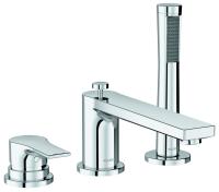 Смеситель на борт ванны на 3 отверстия KLUDI ZENTA SL 484480565 хром