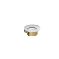 Мыльница KLUDI VELA R 58985N0 брашированное золото PVD