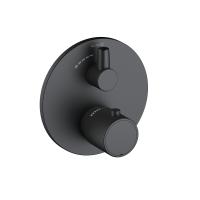 Встраиваемый термостат для душа KLUDI ZENTA SL 388853945 черный матовый