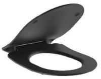 Сиденье для унитаза KLUDI RESA R 23WCS39, soft close, быстросъемное, черный матовый