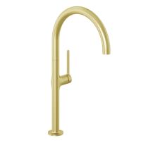 Смеситель для кухни Kludi Reef 50803N075 золото PVD брашированное