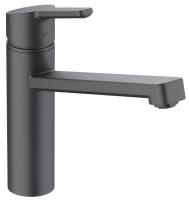 Смеситель для кухни Kludi M3 585753975 для безнапорных водонагревателей, черный матовый