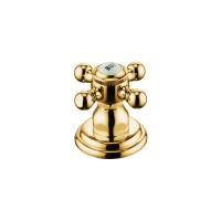 Вентиль для ванны KLUDI 1926 518184520 золото, 23 кар