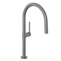 Смеситель для кухни Kludi Reef 50851N275 брашированный черный