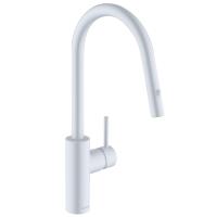 Смеситель для кухни Kludi E-go Voice 423005377 белый матовый