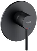 Встраиваемый смеситель для душа KLUDI BOZZ 387553976 черный матовый