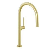 Смеситель для кухни Kludi Reef 50851N075 брашированное золото PVD