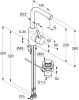 Смеситель для раковины Kludi Bozz 382940576 хром