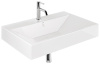 Раковина подвесная KLUDI RESA 59WW8143 прямоугольная 81x50 белый
