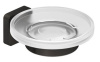 Мыльница KLUDI VELA S 25985N2 оружейная сталь PVD