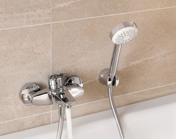 Смеситель для ванны и душа KLUDI PURE&SOLID 346810575 хром