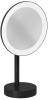 Косметическое зеркало KLUDI VELA R 5899539F черный матовый