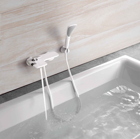 Душевой гарнитур KLUDI FIZZ 6765091-00 белый / хром