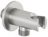 Шланговое подключение Kludi A-QA 65567N5-00 с держателем, брашированный никель PVD