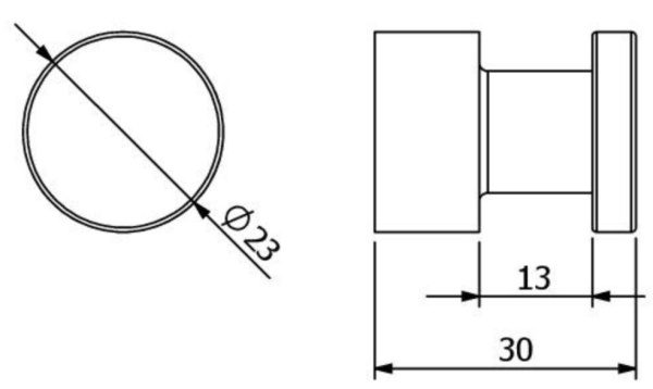 Крючок KLUDI VELA R 58984N1 брашированная бронза PVD