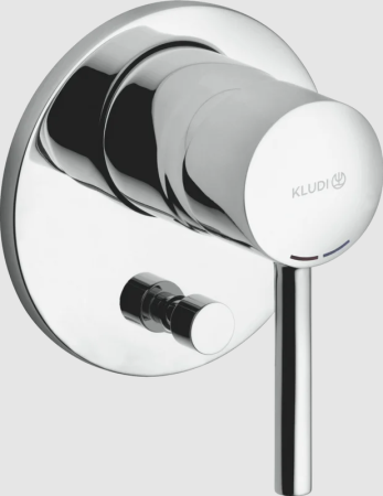 Душевой комплект KLUDI BOZZ 386300576 хром, С ВНУТРЕННЕЙ ЧАСТЬЮ