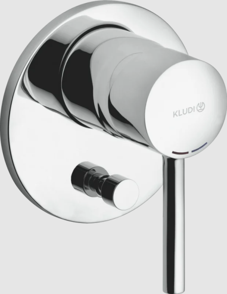 Душевой комплект KLUDI BOZZ 386300576 хром, С ВНУТРЕННЕЙ ЧАСТЬЮ