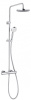 Душевая стойка KLUDI LOGO DUAL SHOWER SYSTEM 6809405-00 хром