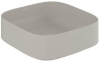 Раковина-чаша керамическая KLUDI RESA C 58CW30O2 квадратная 40x40 серо-бежевый матовый