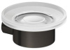 Мыльница KLUDI VELA R 58985N2 оружейная сталь PVD