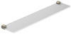 Полка стеклянная KLUDI VELA R 58973N5 брашированный никель PVD