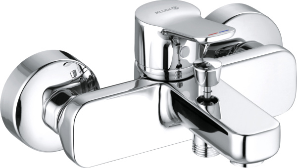 Душевой комплект KLUDI PURE&EASY 376850565 хром, С ВНУТРЕННЕЙ ЧАСТЬЮ