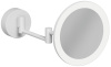 Косметическое зеркало KLUDI VELA R 5899553W белый матовый