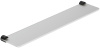 Полка стеклянная KLUDI VELA R 5897339 черный матовый