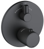 Термостат для ванны и душа KLUDI ZENTA SL 388103945 черный матовый