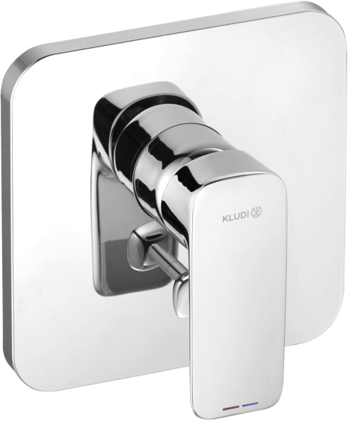Душевой комплект KLUDI PURE&STYLE 406300575 хром, С ВНУТРЕННЕЙ ЧАСТЬЮ